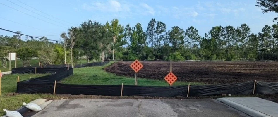 Site for construction in Florida.