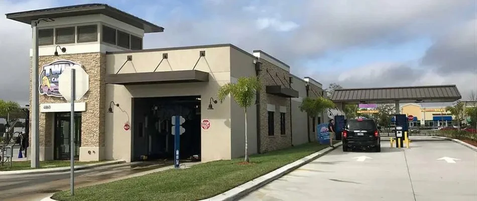 Car wash in San Antonio, TX.