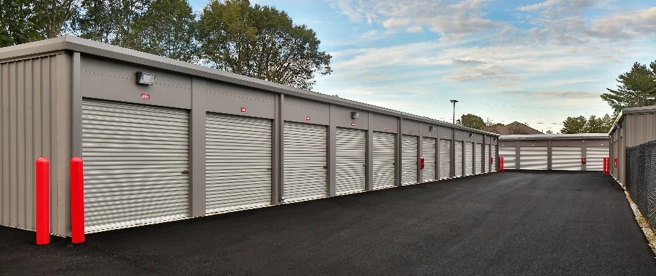 Units of a storage facility in Miami, FL.